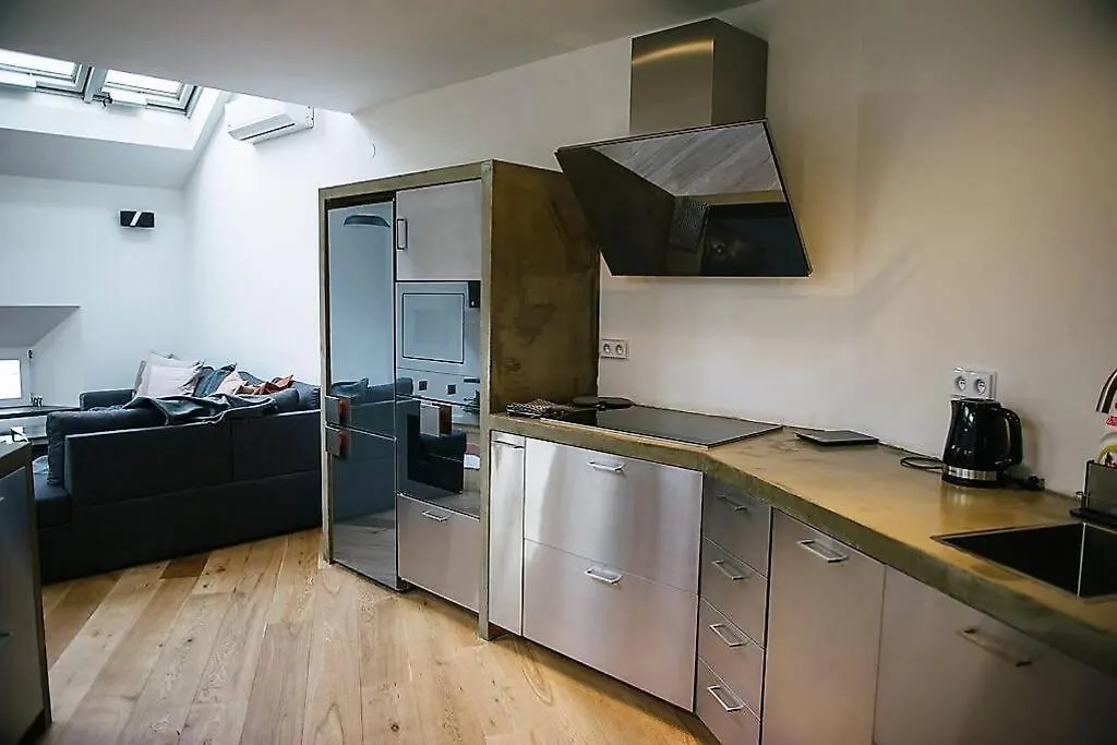 Huge 3-Bed Duplex W Sauna, Jacuzzi, Terrace & Ac Apartment Prague