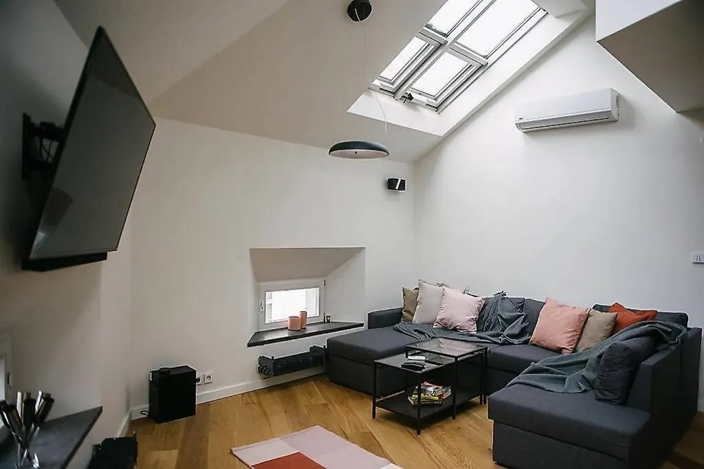 Huge 3-Bed Duplex W Sauna, Jacuzzi, Terrace & Ac Apartment Prague 0*,  Czech Republic
