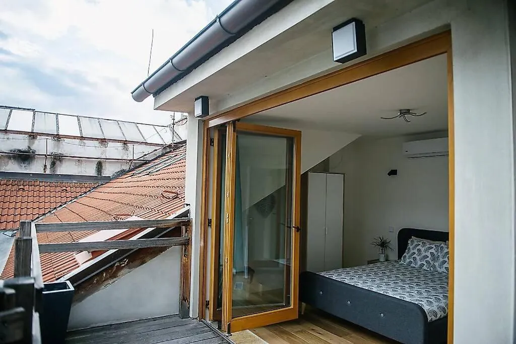 Huge 3-Bed Duplex W Sauna, Jacuzzi, Terrace & Ac Apartment Prague Czech Republic